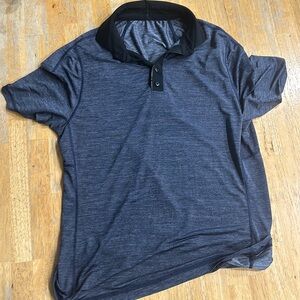 Men’s Lululemon medium navy polo shirt